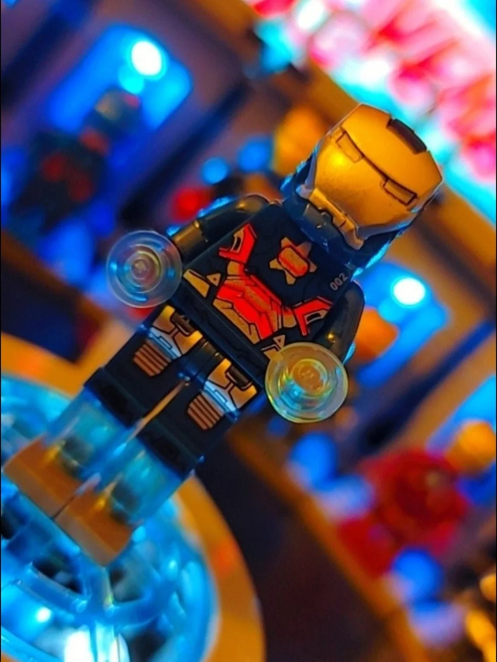 Ironman Minifigure Lego Compatible